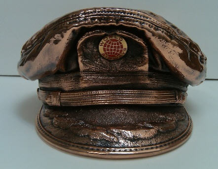 Bronzed Airline Hat