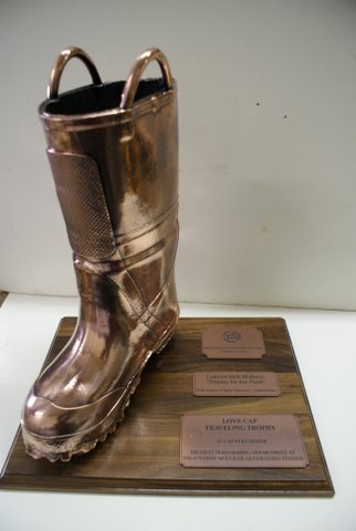 Firefighter's Boot - Bronzed